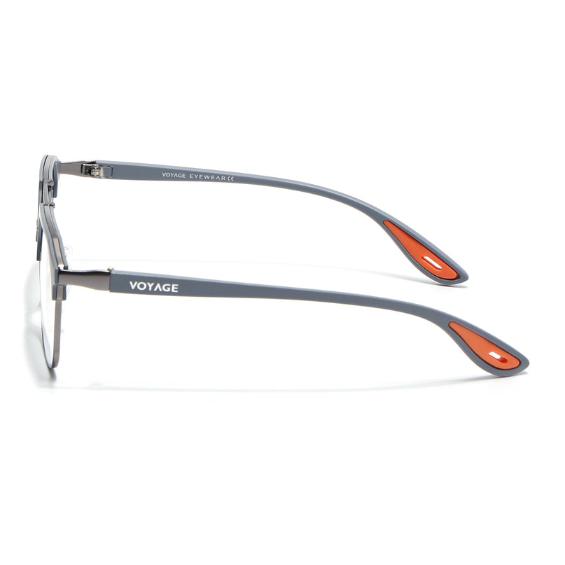 Commander | Grey Wayfarer Eyeglasses for Men & Women (MG6687-C4)
