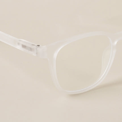 Voyage Air Clear Square Eyeglasses for Men & Women - MG4737-C10