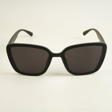 Matt Black Cateye Sunglasses - MG4926