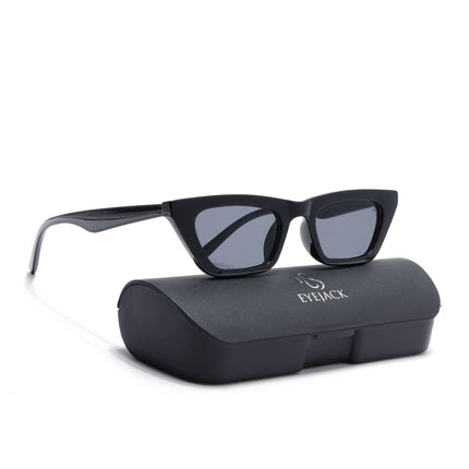 Eyejack Black Cateye Sunglasses for Women (5003CL1228)