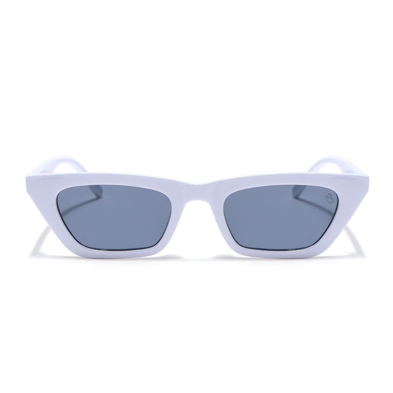 Eyejack White Cateye Sunglasses for Women (5003CL1229)