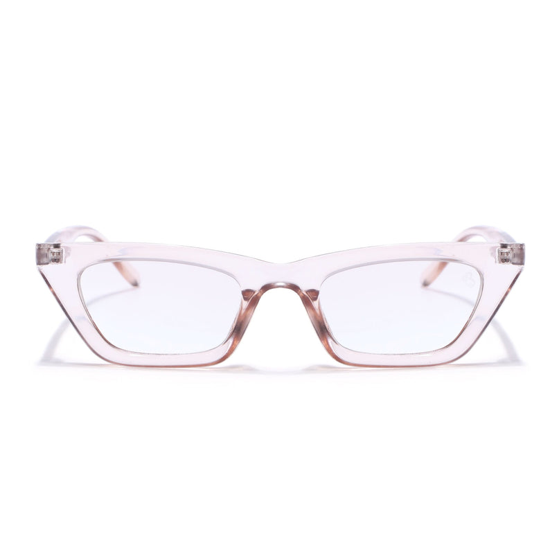 Eyejack Light Brown Cateye Sunglasses for Women (5003CL1231)