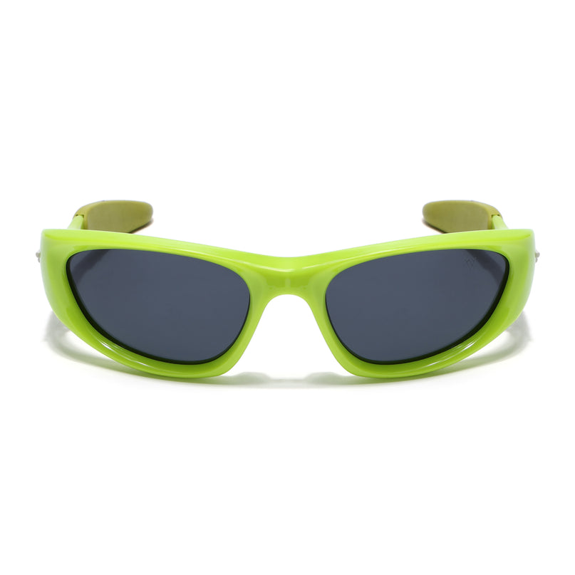 Echelon | Black Wrap Around Polarized Sunglasses - PMG4019