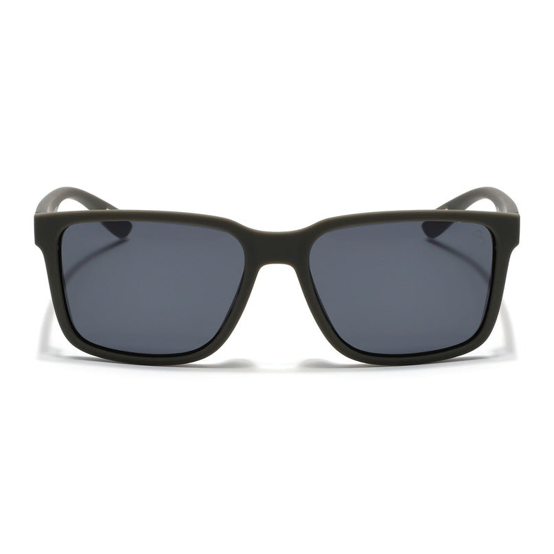 Eyejack Green Wayfarer Polarized Sunglasses for Men & Women (5066PCL1242)