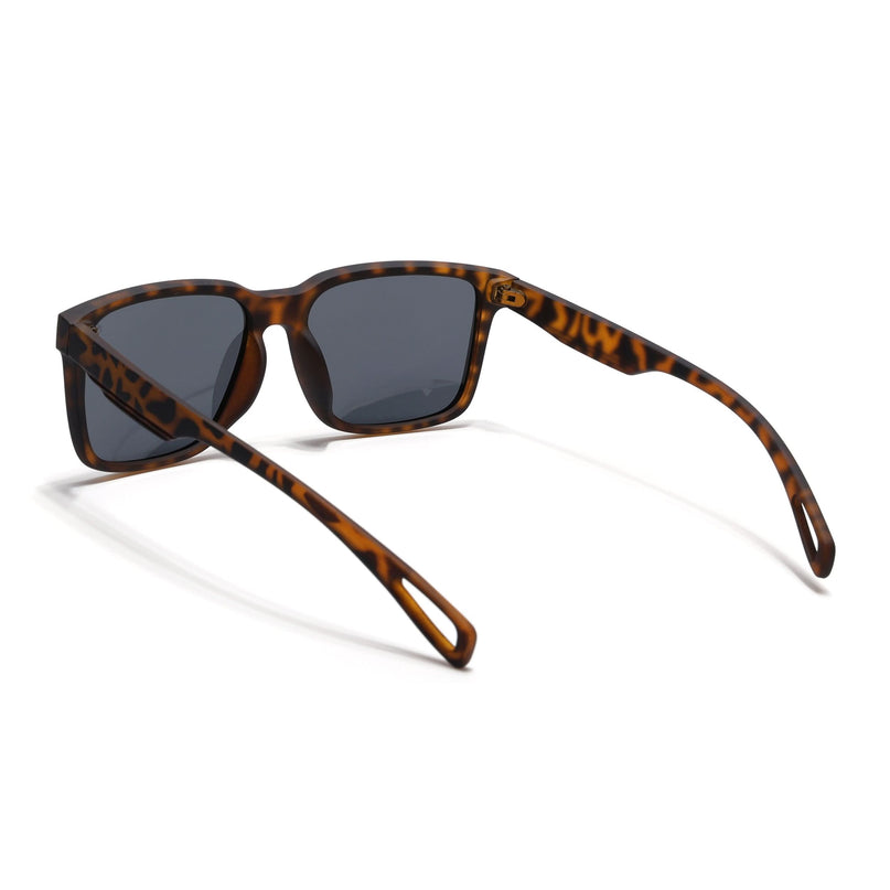 Eyejack Demi Brown Wayfarer Polarized Sunglasses for Men & Women (5066PCL1243)