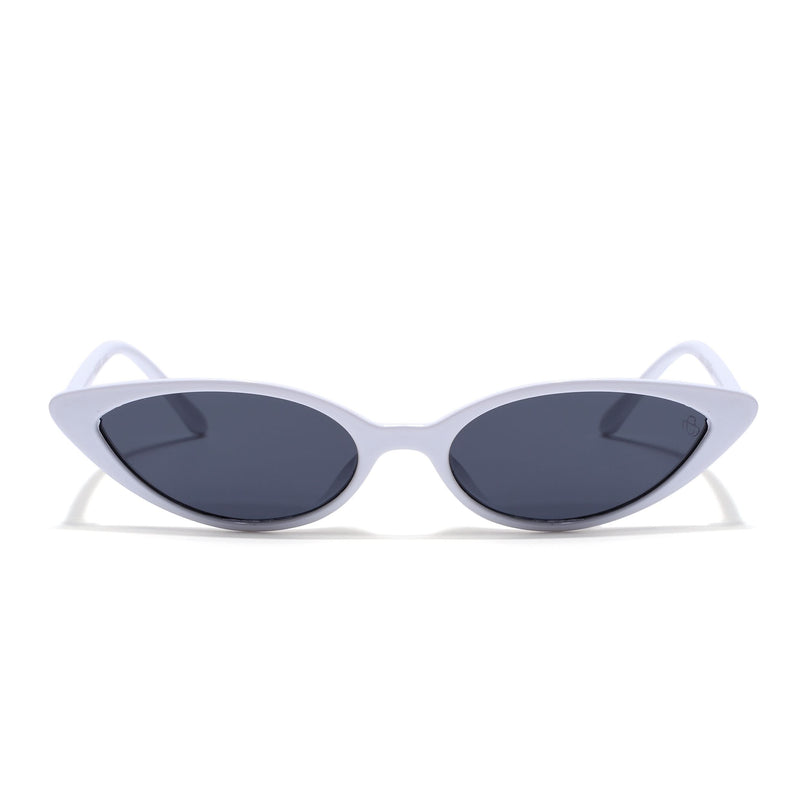 Eyejack White Cateye Sunglasses for Women (5083CL1234)