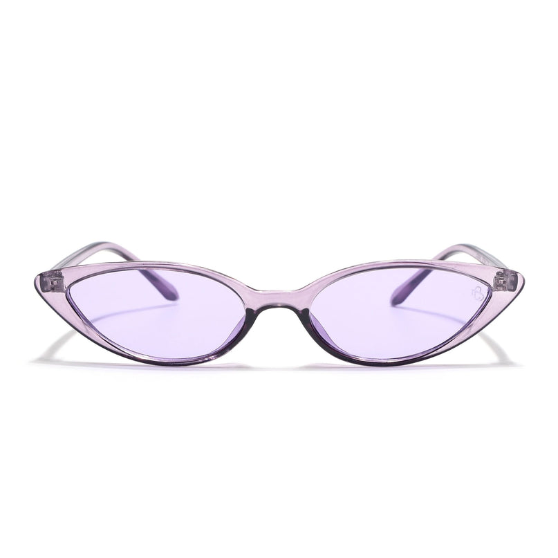Eyejack Purple Cateye Sunglasses for Women (5083CL1236)