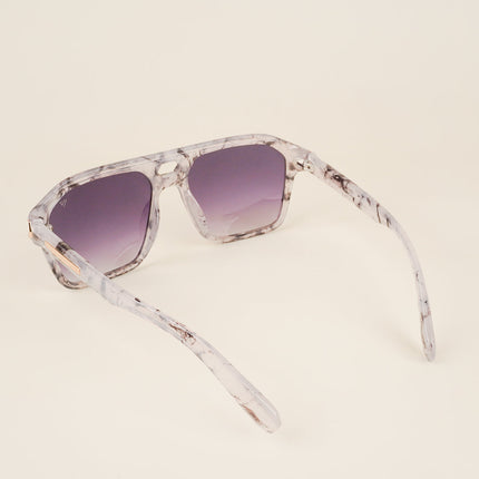 Violet & Clear Wayfarer Sunglasses (2343MG4100)