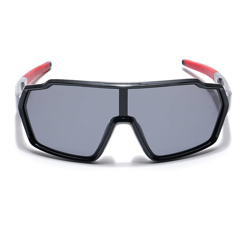 Drift Polarized Sunglasses for Kids -6 yrs To 12 yrs (Black Lens | Black Frame - PMG6060)