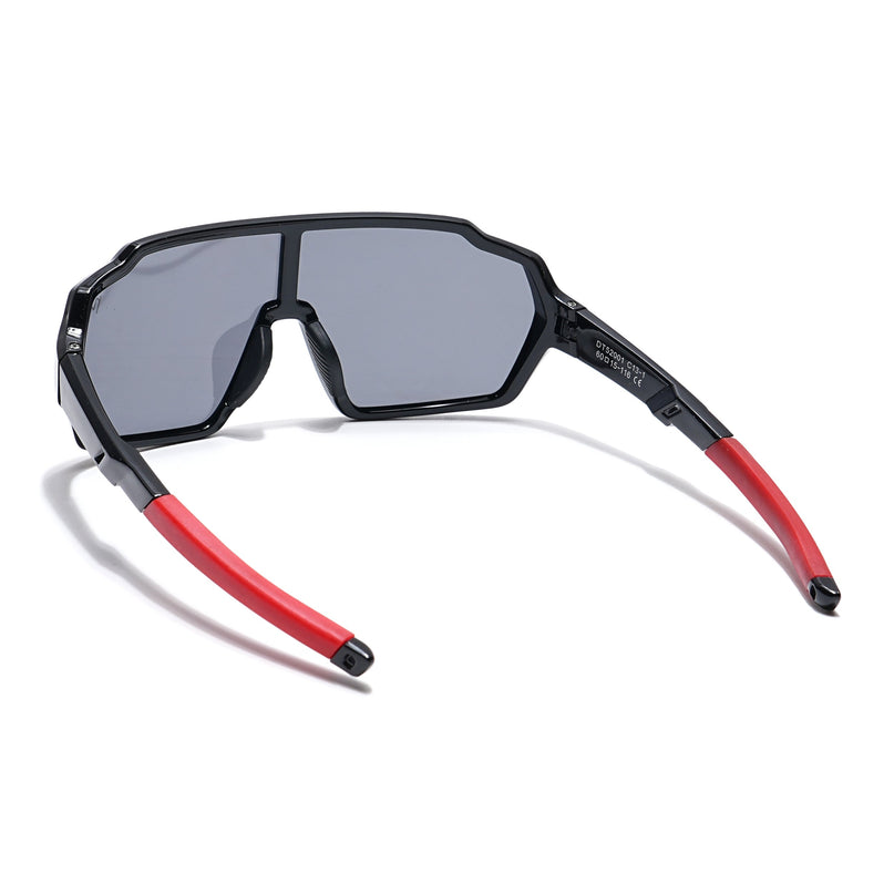 Drift Polarized Sunglasses for Kids -6 yrs To 12 yrs (Black Lens | Black Frame - PMG6060)