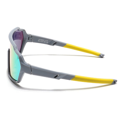 Drift Polarized Sunglasses for Kids -6 yrs To 12 yrs (Multicolor Lens | Grey Frame - PMG6062)