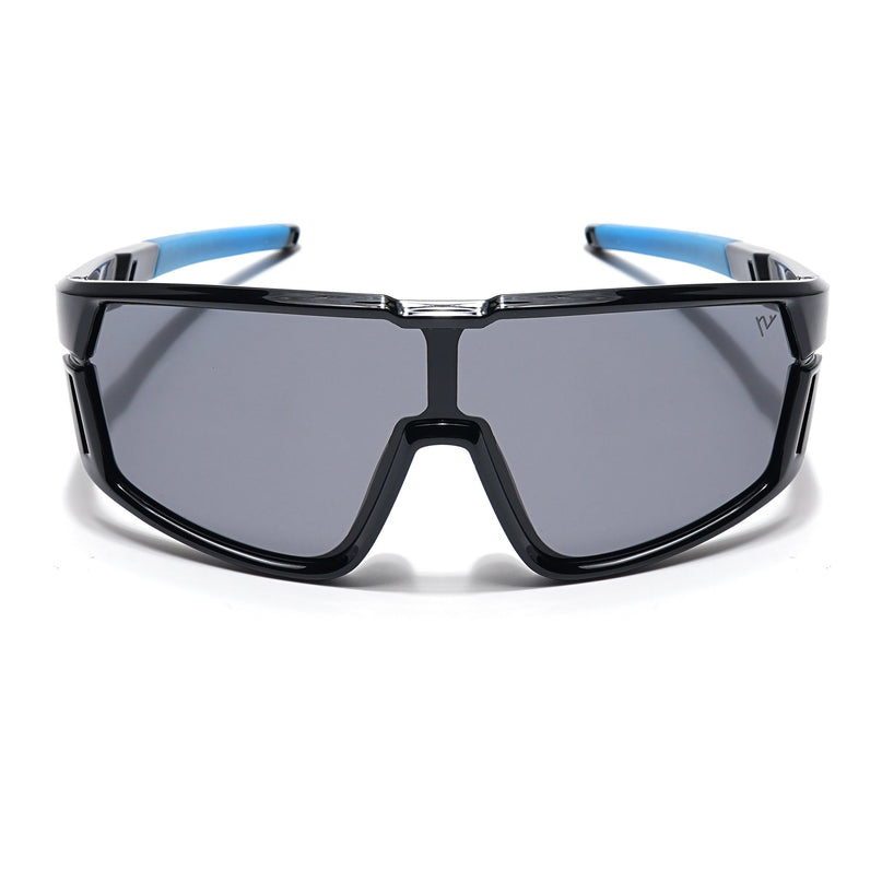 Drift Polarized Sunglasses for Kids -6 yrs To 12 yrs (Black Lens | Black Frame - PMG6064)
