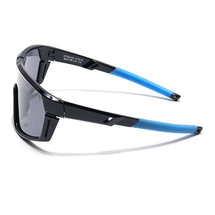 Drift Polarized Sunglasses for Kids -6 yrs To 12 yrs (Black Lens | Black Frame - PMG6064)