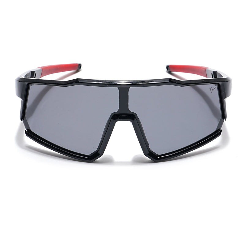 Drift Polarized Sunglasses for Kids -6 yrs To 12 yrs (Black Lens | Black Frame - PMG6068)