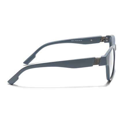 Voyage Grey Wayfarer Eyeglasses for Men & Women (52201FMG7685)