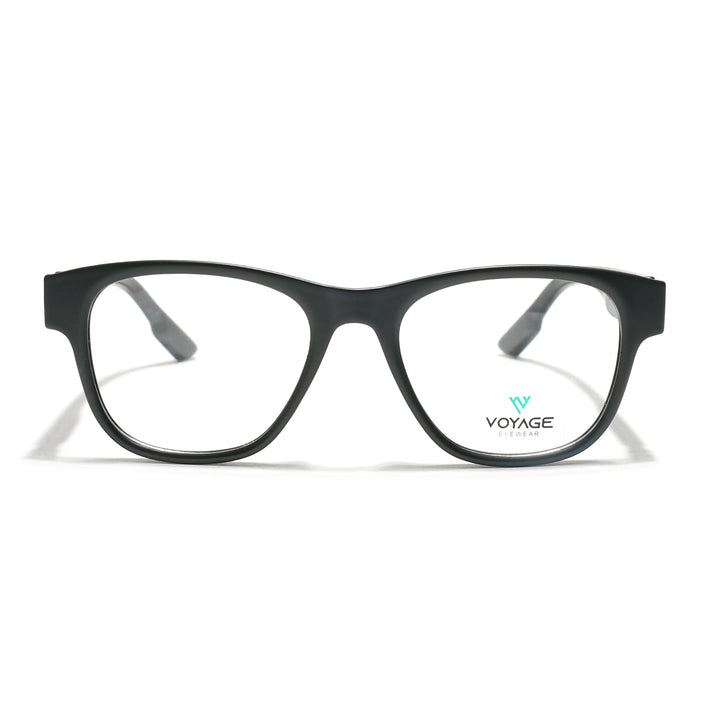 Voyage Green Wayfarer Eyeglasses for Men & Women (52201FMG7688)