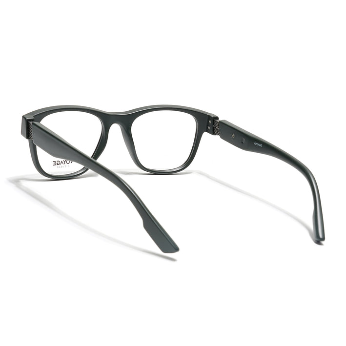 Voyage Green Wayfarer Eyeglasses for Men & Women (52201FMG7688)