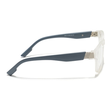 Voyage Matt Transparent Wayfarer Eyeglasses for Men & Women (52201FMG7689)