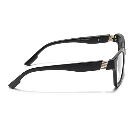 Voyage Black Wayfarer Eyeglasses for Men & Women (52202FMG7690)