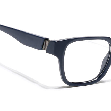 Voyage Blue Wayfarer Eyeglasses for Men & Women (52202FMG7692)