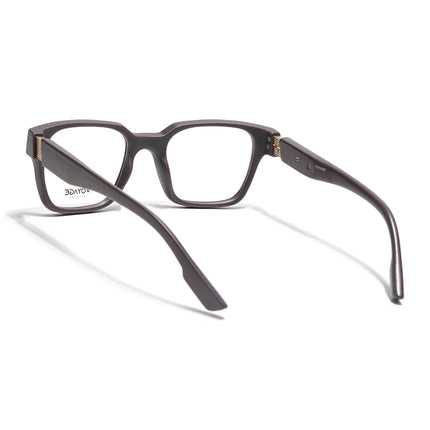 Voyage Brown Wayfarer Eyeglasses for Men & Women (52202FMG7693)