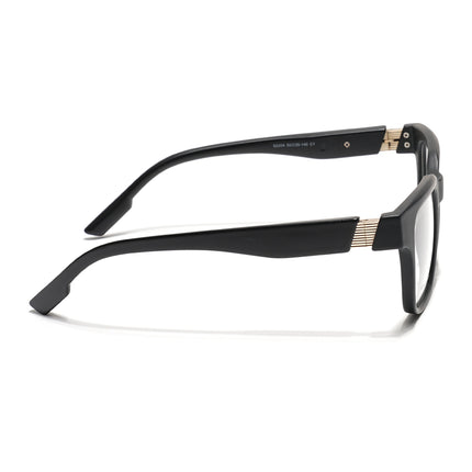 Voyage Black Wayfarer Eyeglasses for Men & Women (52204FMG7702)