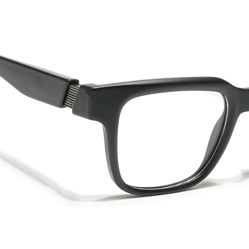 Voyage Green Wayfarer Eyeglasses for Men & Women (52204FMG7706)