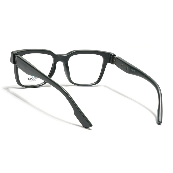 Voyage Green Wayfarer Eyeglasses for Men & Women (52204FMG7706)