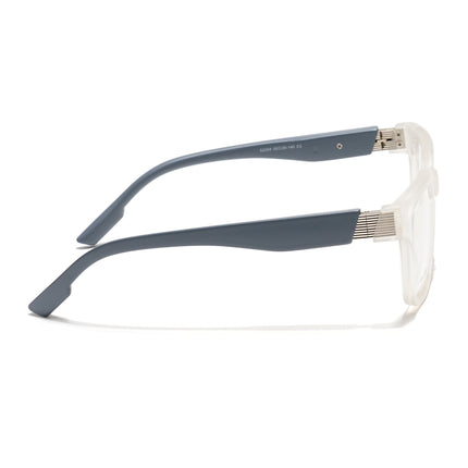 Voyage Matt Transparent Wayfarer Eyeglasses for Men & Women (52204FMG7707)