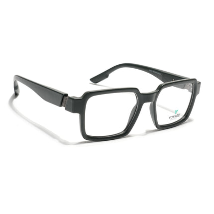 Voyage Green Square Eyeglasses for Men & Women (52205FMG7712)