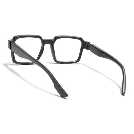 Voyage Green Square Eyeglasses for Men & Women (52205FMG7712)