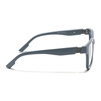 Voyage Grey Wayfarer Eyeglasses for Men & Women (52206FMG7715)