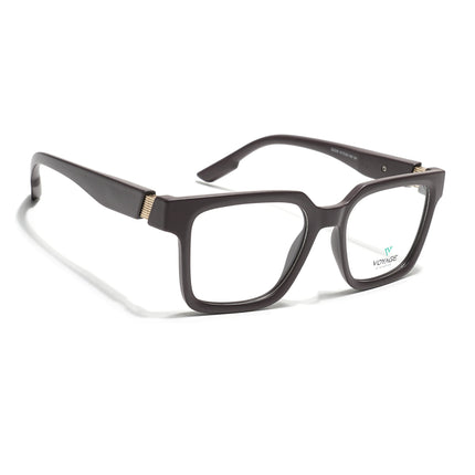 Voyage Brown Wayfarer Eyeglasses for Men & Women (52206FMG7717)