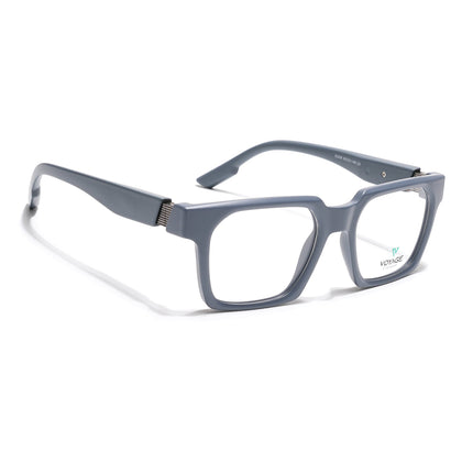 Voyage Grey Wayfarer Eyeglasses for Men & Women (52208FMG7727)