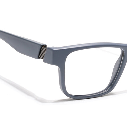 Voyage Grey Wayfarer Eyeglasses for Men & Women (52209FMG7733)