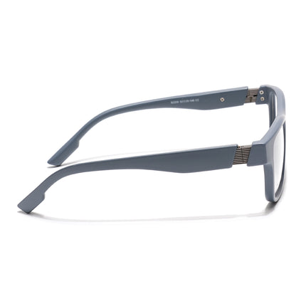 Voyage Grey Wayfarer Eyeglasses for Men & Women (52209FMG7733)