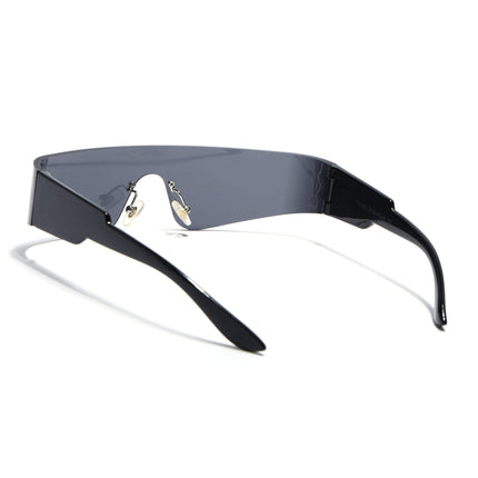 Xylar | Black Wrap Around Polarized Sunglasses - PMG4022