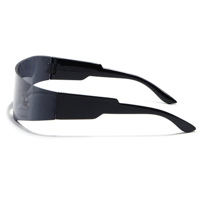 Xylar | Black Wrap Around Polarized Sunglasses - PMG4022