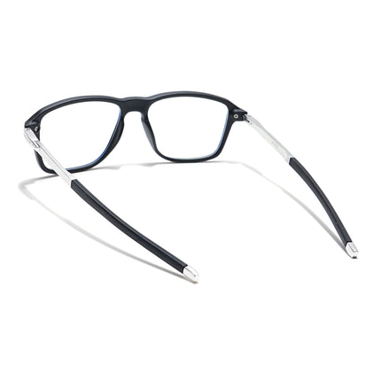Voyage Striker Black Square Eyeglasses for Men & Women - MG6127-C1