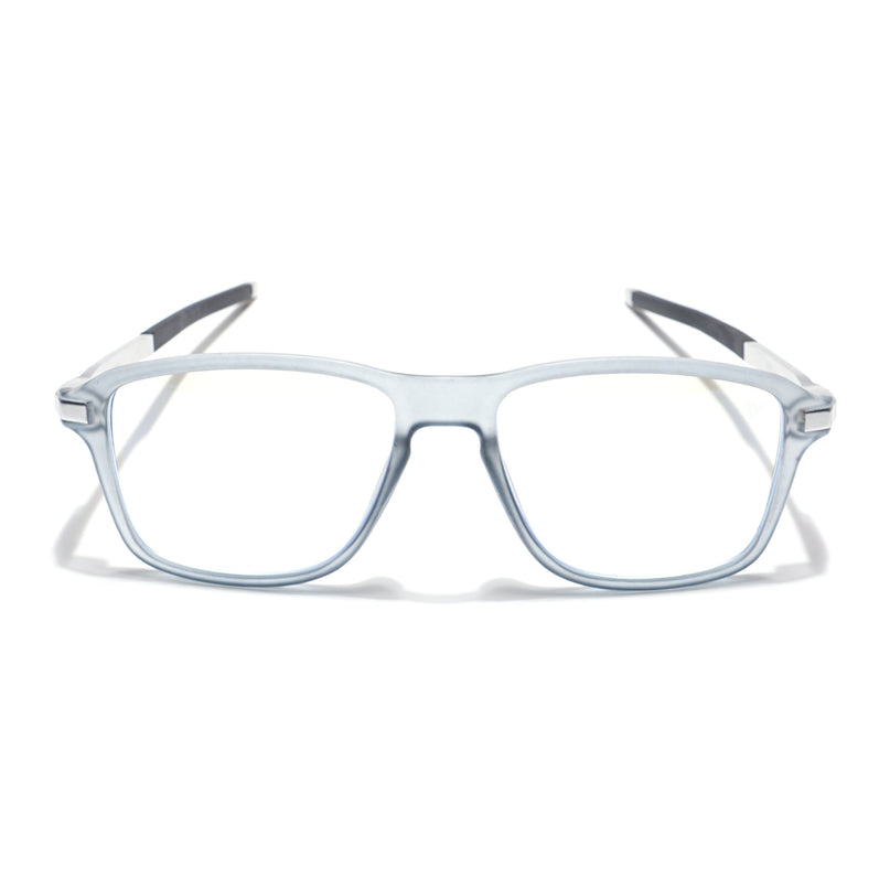 Voyage Striker Light Grey Square Eyeglasses for Men & Women - MG6129-C3