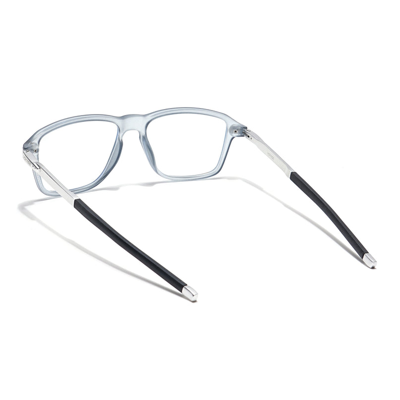 Voyage Striker Light Grey Square Eyeglasses for Men & Women - MG6129-C3