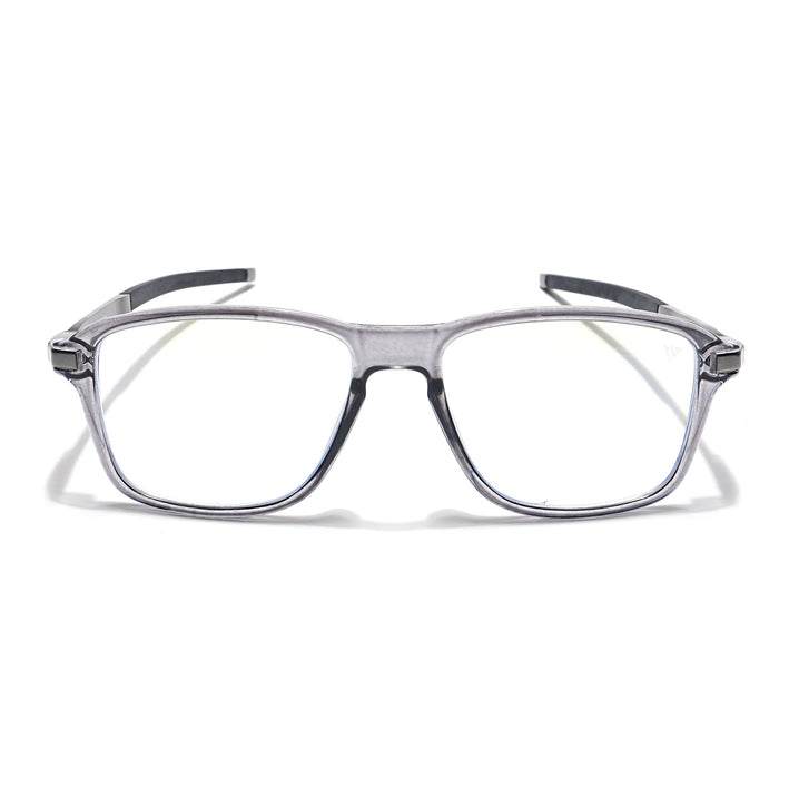 Voyage Striker Grey Square Eyeglasses for Men & Women - MG6130-C4