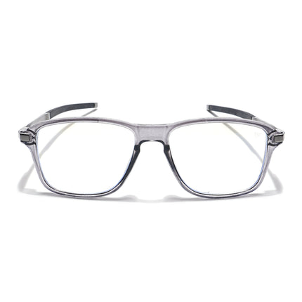 Voyage Striker Grey Square Eyeglasses for Men & Women - MG6130-C4