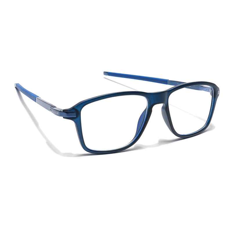 Voyage Striker Black Square Eyeglasses for Men & Women - MG6131-C5