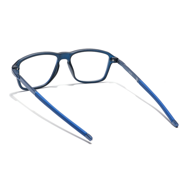 Voyage Striker Black Square Eyeglasses for Men & Women - MG6131-C5