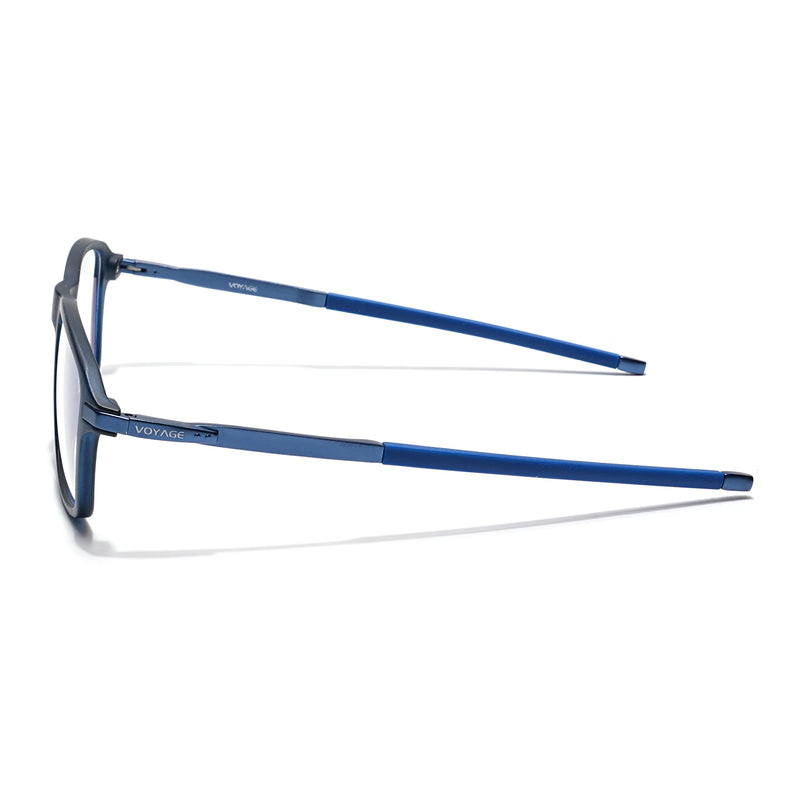 Voyage Striker Black Square Eyeglasses for Men & Women - MG6131-C5