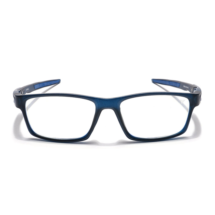 Voyage Striker Black Rectangle Eyeglasses for Men & Women - MG6143-C5