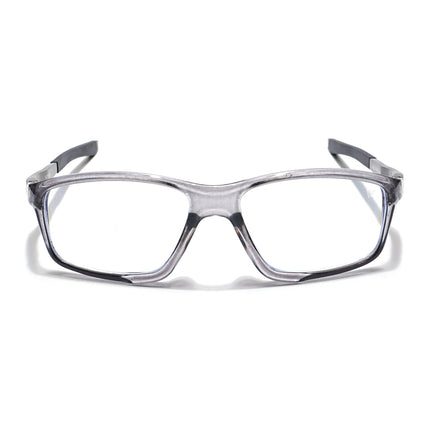 Voyage Striker Grey Rectangle Eyeglasses for Men & Women - MG6148-C4