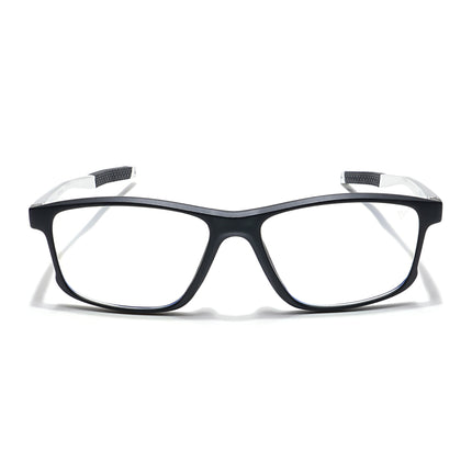 Voyage Striker Black Rectangle Eyeglasses for Men & Women - MG6151-C1