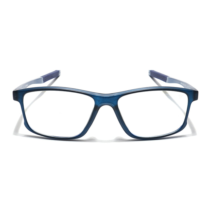 Voyage Striker Black Rectangle Eyeglasses for Men & Women - MG6155-C5